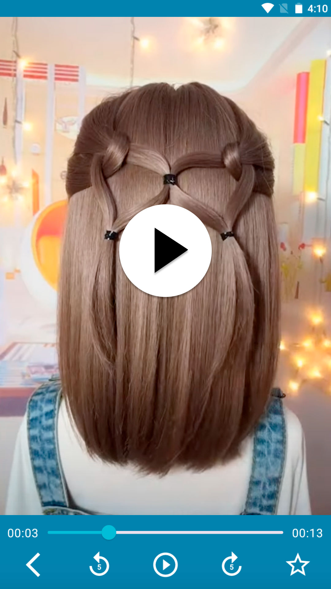 اسکرین شات 6 برنامه Hairstyles for short hair