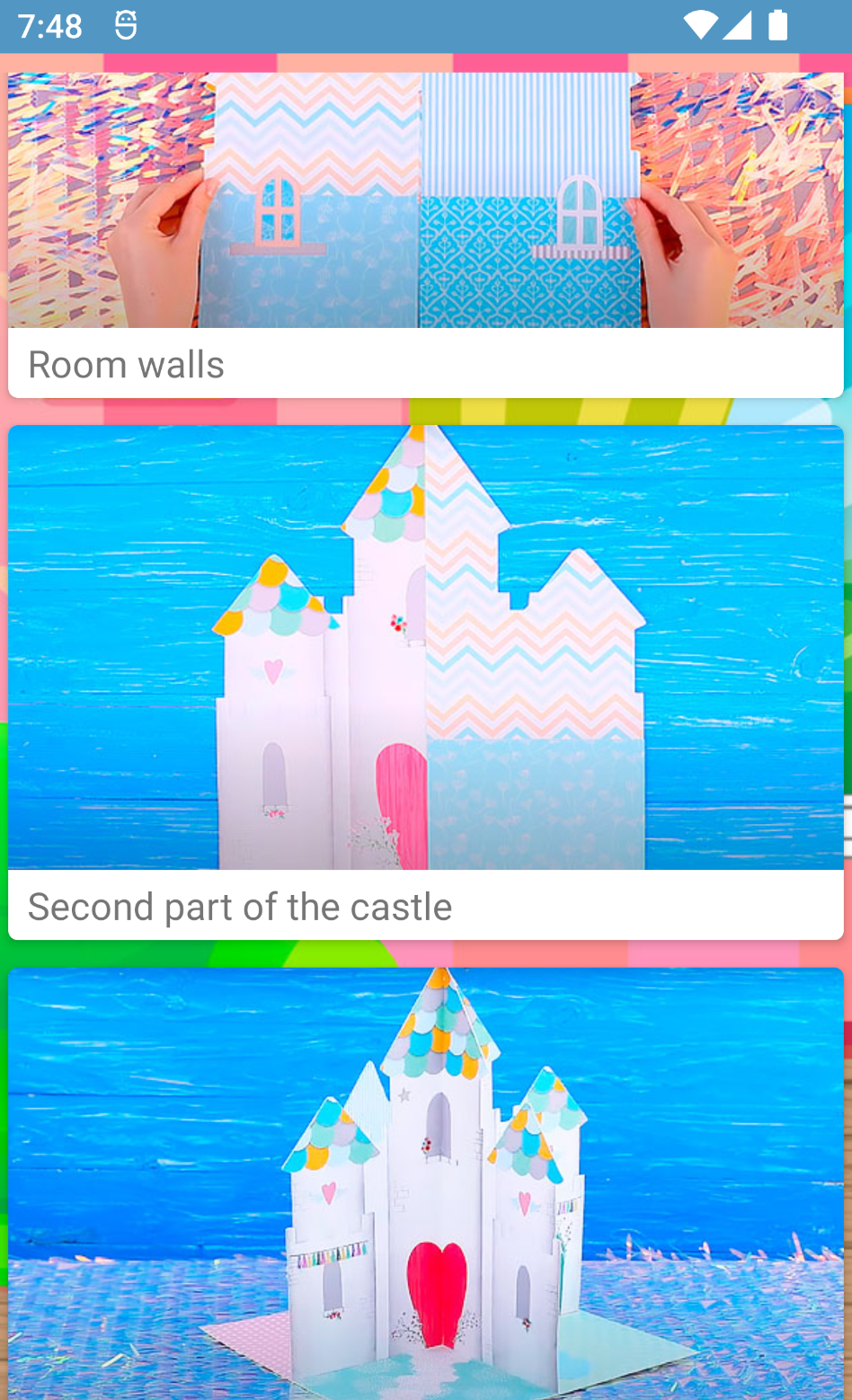 اسکرین شات 5 برنامه How to make doll house
