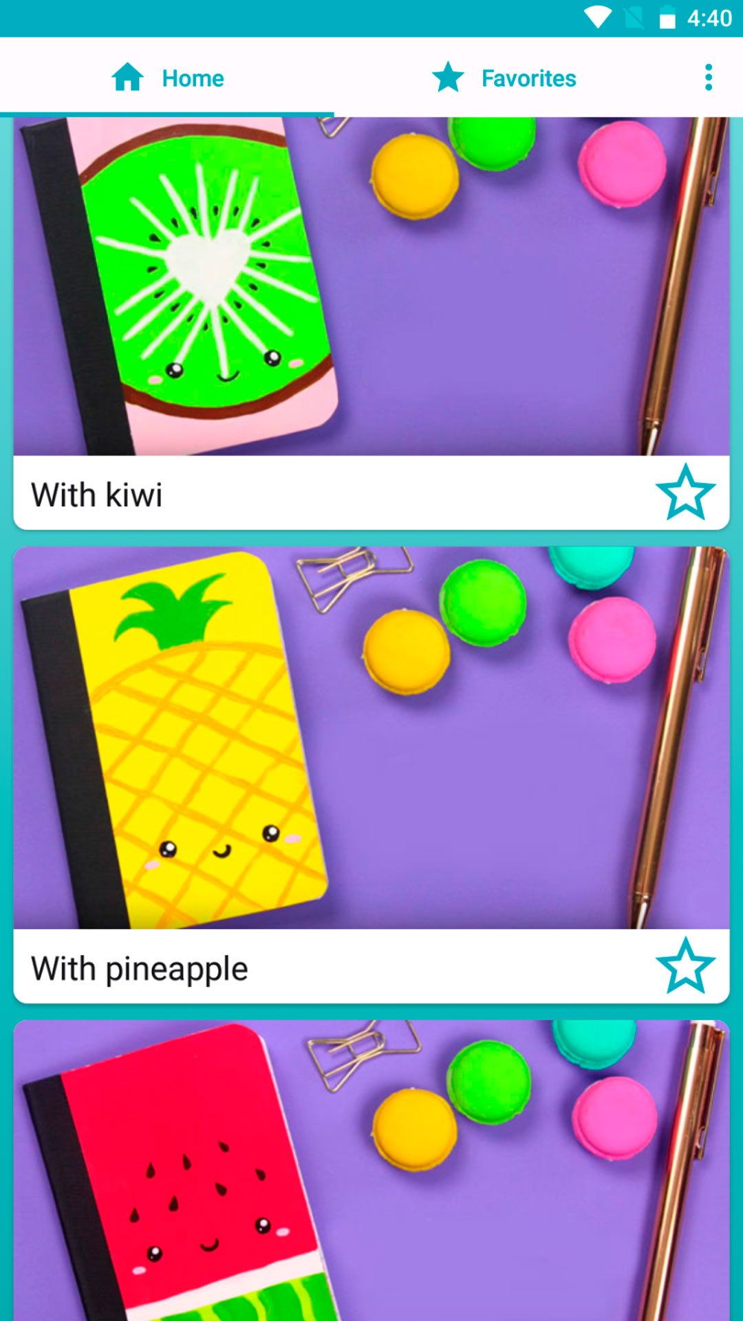 اسکرین شات 7 برنامه How to make notebook