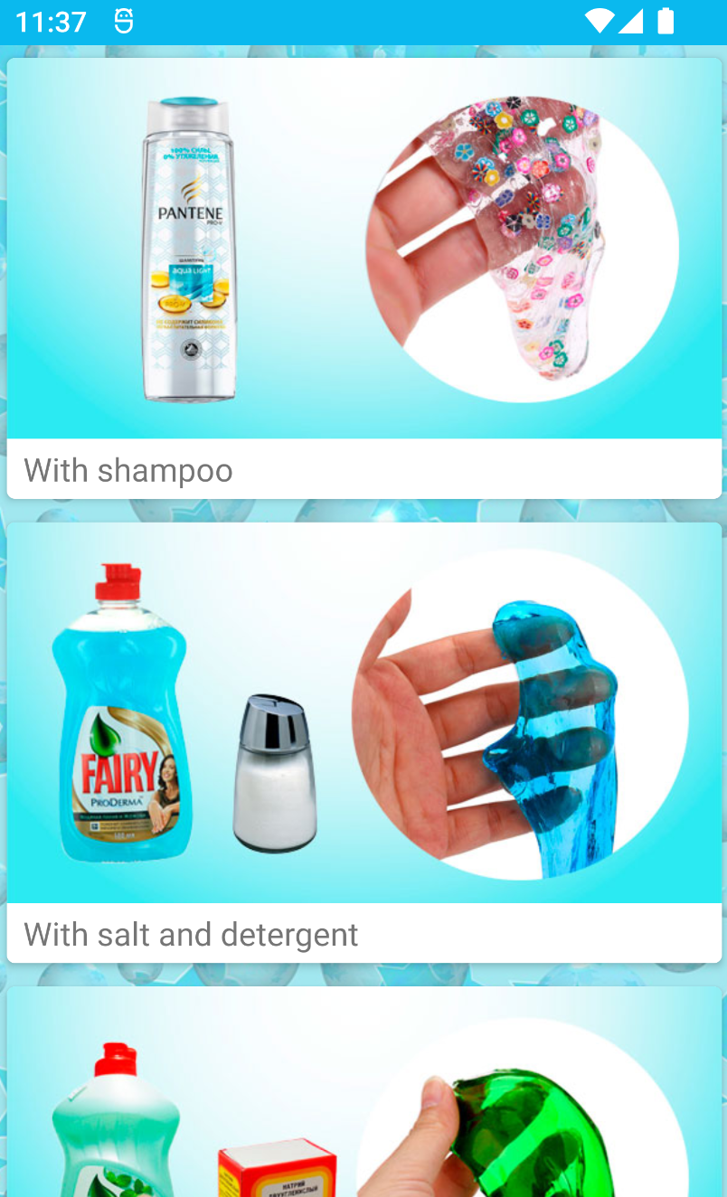 اسکرین شات 3 برنامه How to make crystal slime