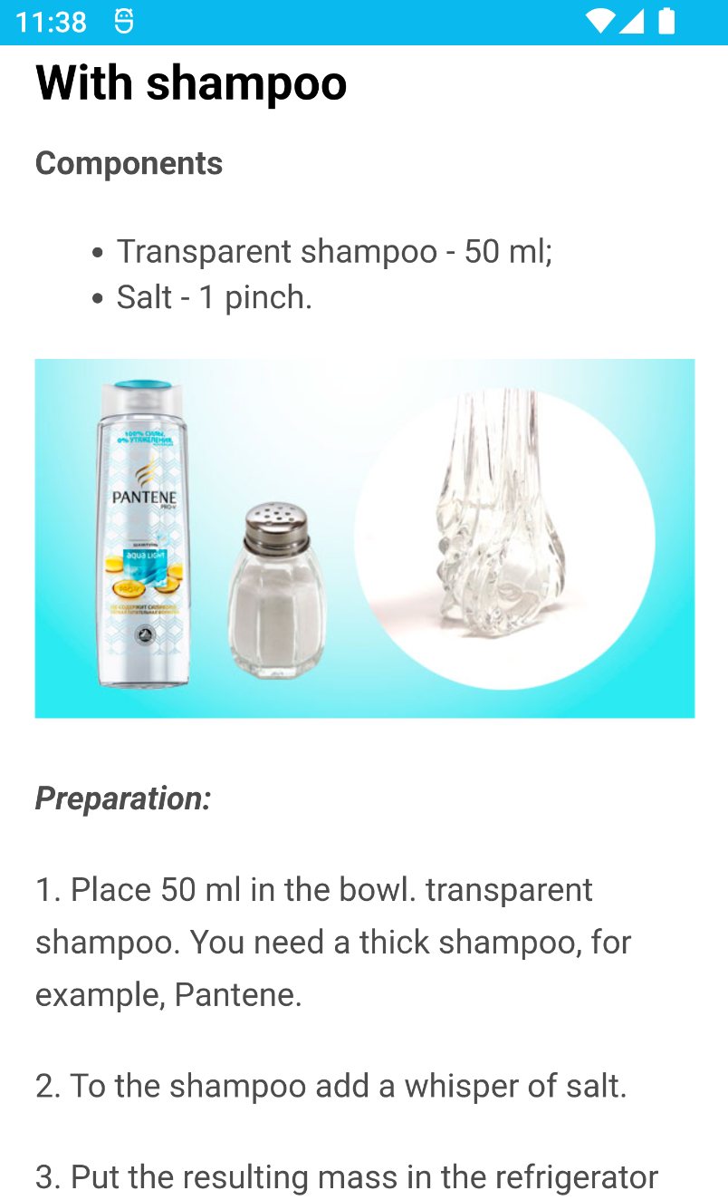اسکرین شات 5 برنامه How to make crystal slime
