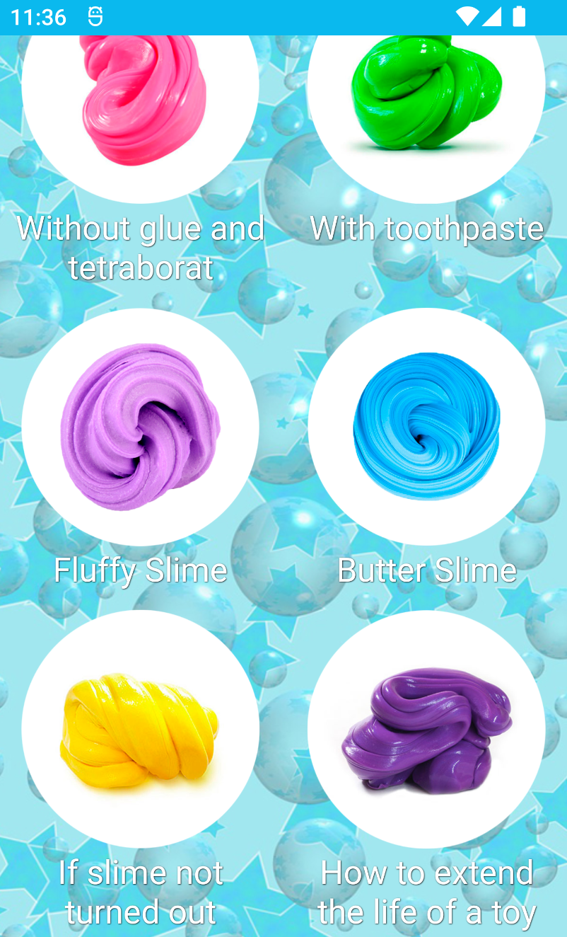 اسکرین شات 2 برنامه How to make crystal slime