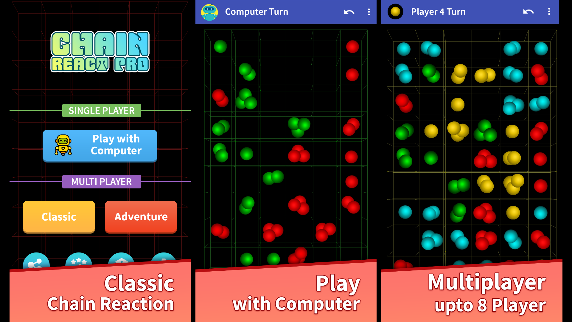 اسکرین شات 6 بازی Chain React Pro