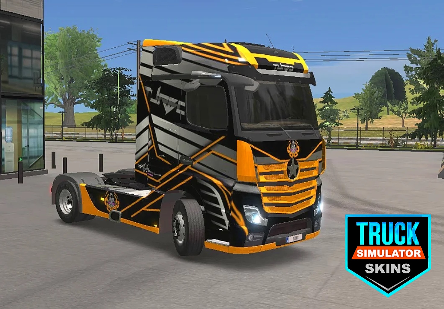 اسکرین شات 5 برنامه Skins Truck Simulator - TSU
