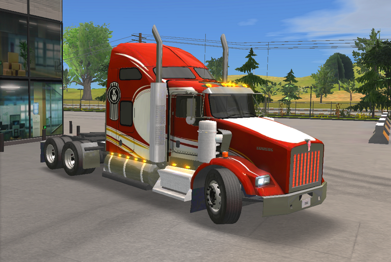 اسکرین شات 3 برنامه Skins Truck Simulator - TSU