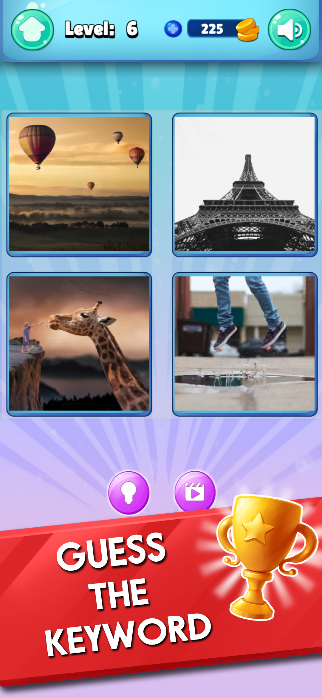 اسکرین شات 3 بازی 4 Pics 1 Word - World Game