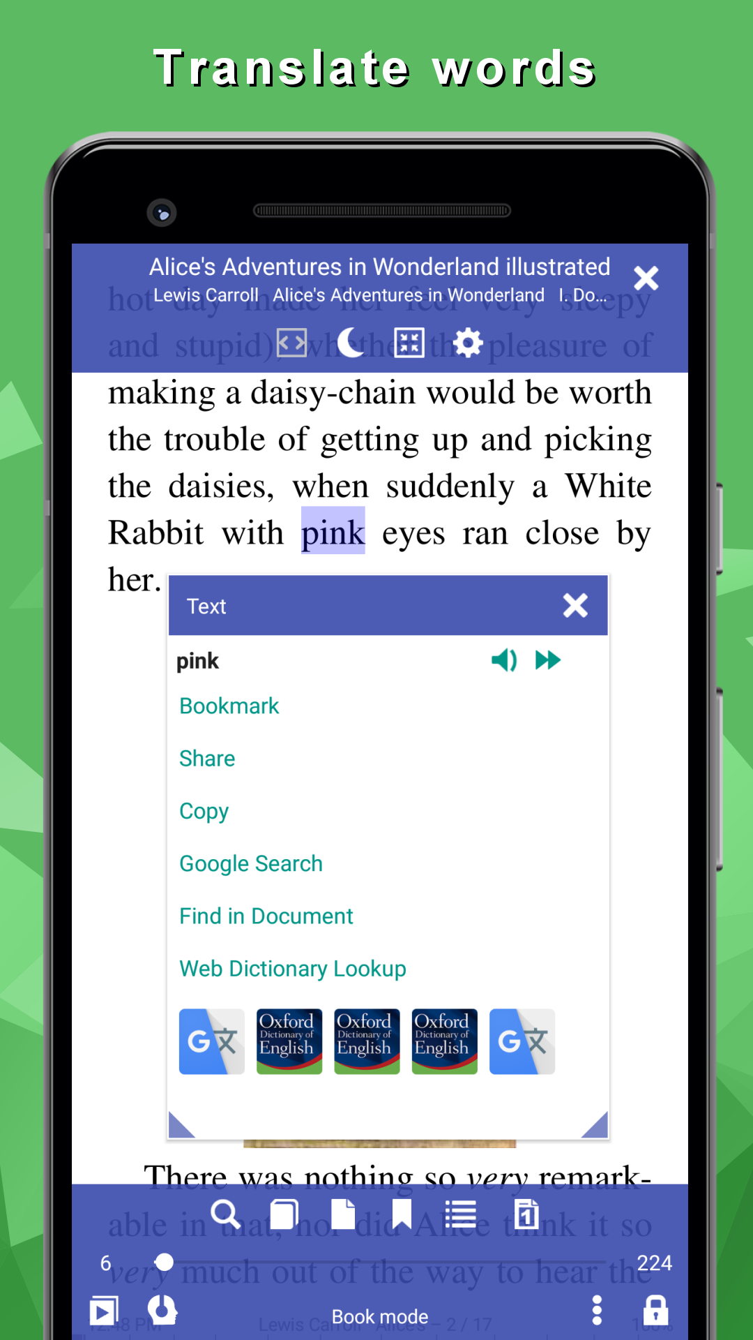 اسکرین شات 8 برنامه TTS Reader: reads aloud books