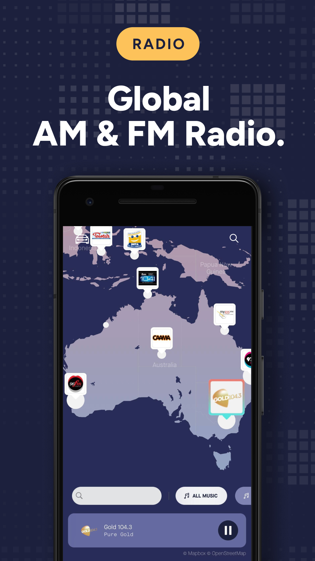 اسکرین شات 8 برنامه TuneIn Radio: Music & Sports