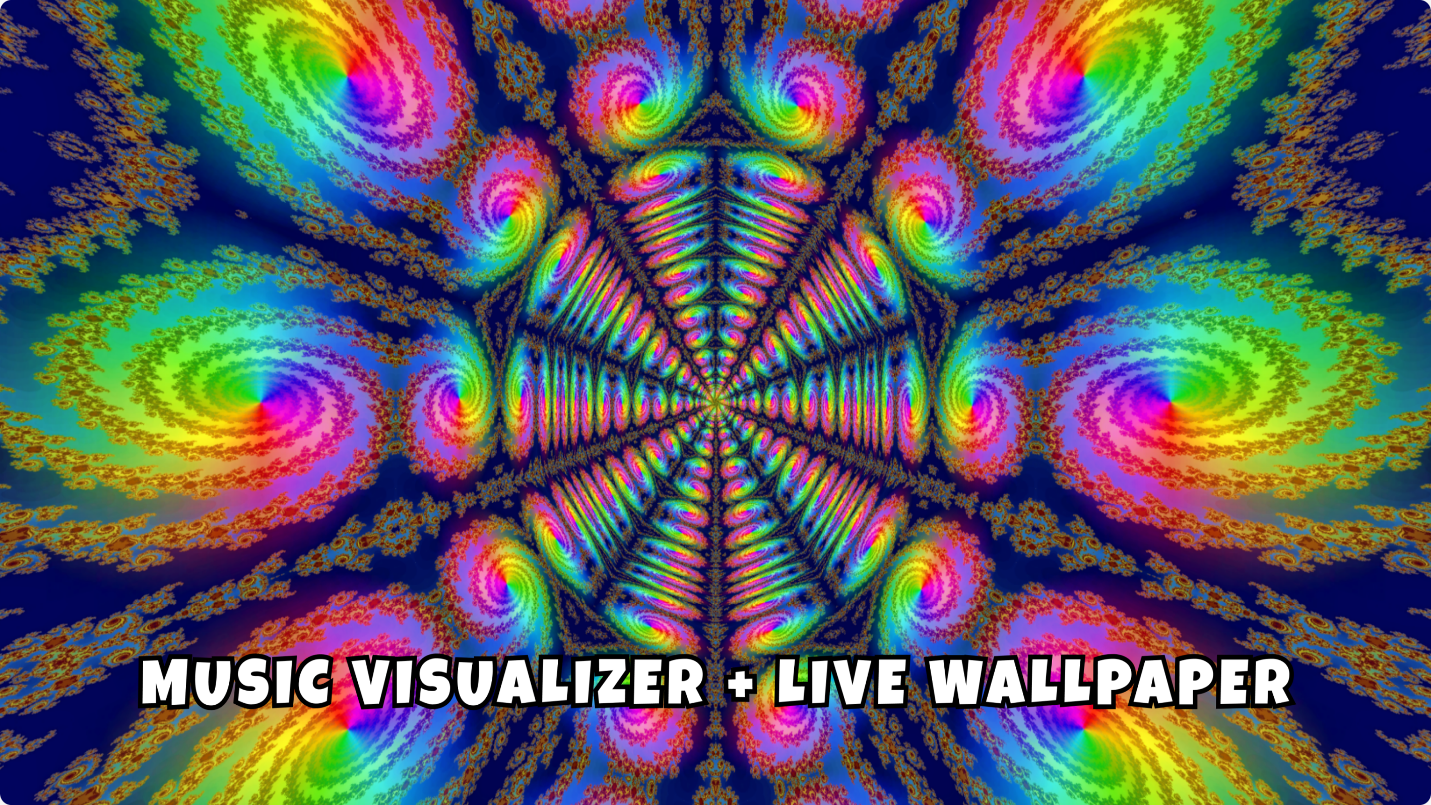 اسکرین شات 1 برنامه Morphing Tunnels Visualizer