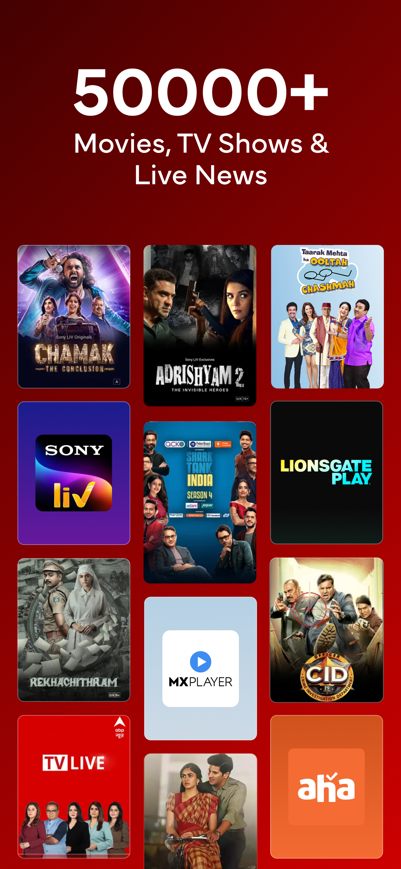اسکرین شات 3 برنامه Airtel Xstream Play: 25+ OTTs