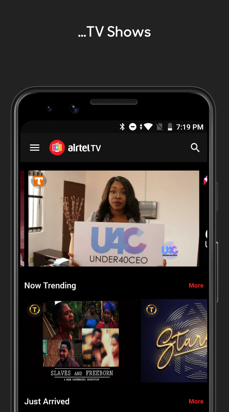 اسکرین شات 3 برنامه Airtel TV