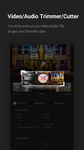 اسکرین شات 2 برنامه video converter - FX Converter