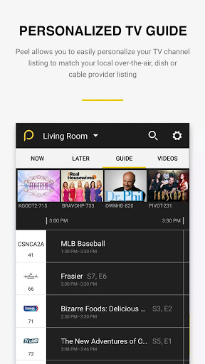 اسکرین شات 6 برنامه Peel Smart Remote