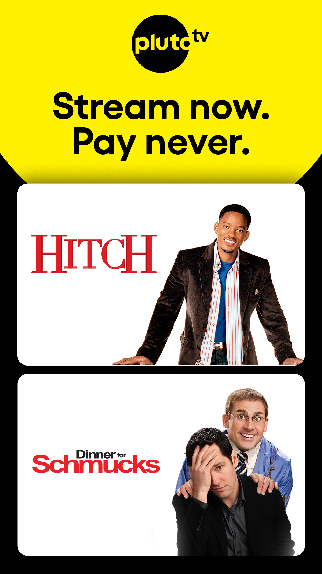 اسکرین شات 1 برنامه PlutoTV: Live TV & Free Movies