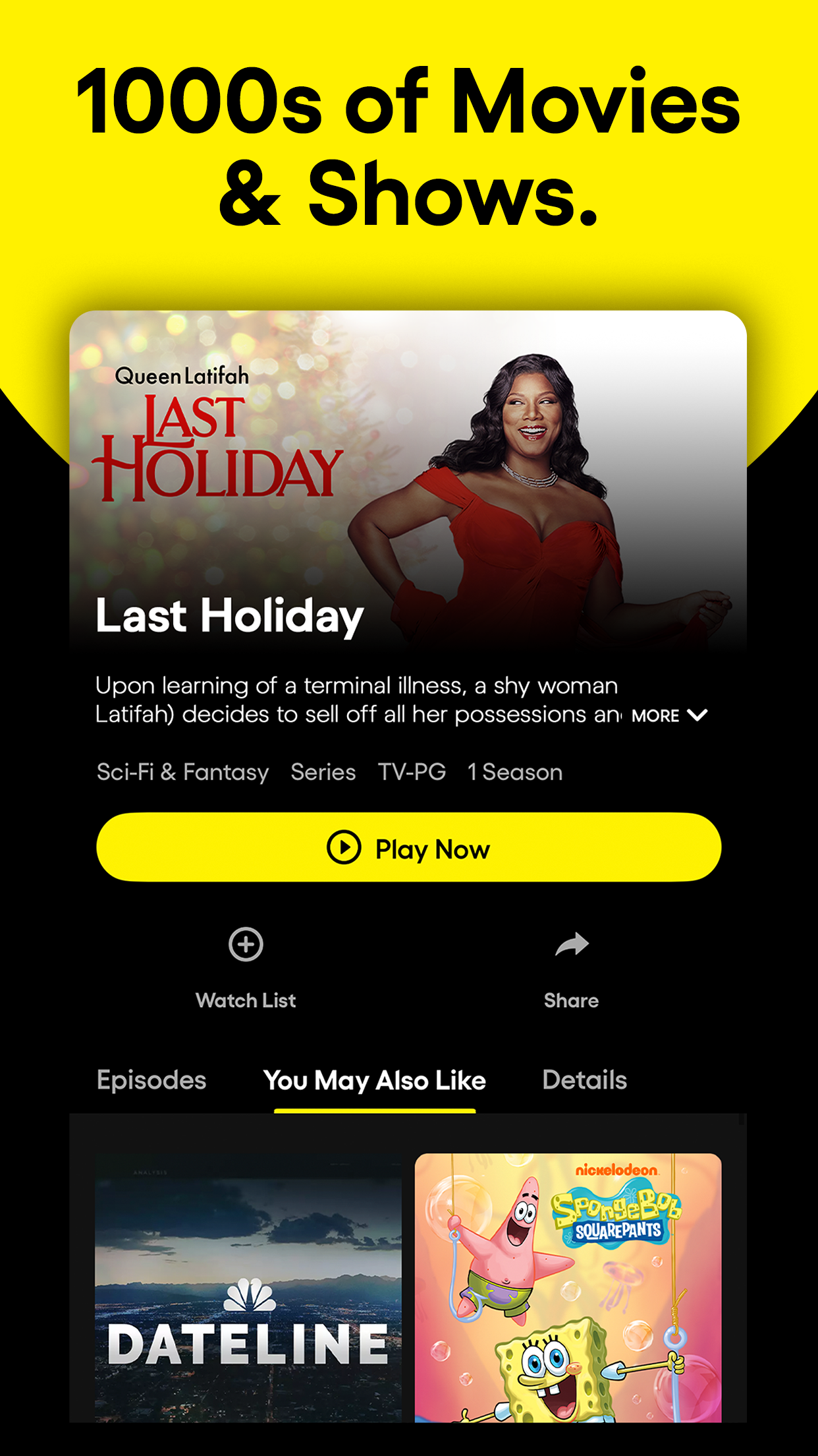 اسکرین شات 2 برنامه PlutoTV: Live TV & Free Movies