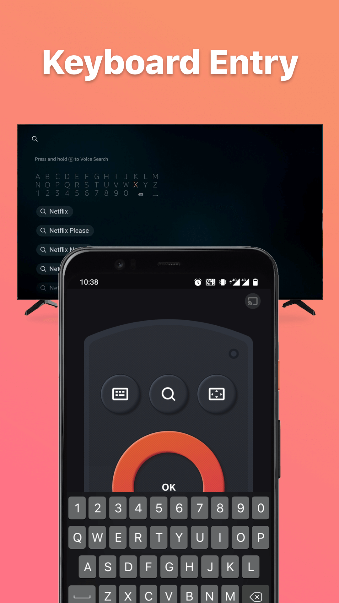 اسکرین شات 3 برنامه Remote for Fire TV & FireStick