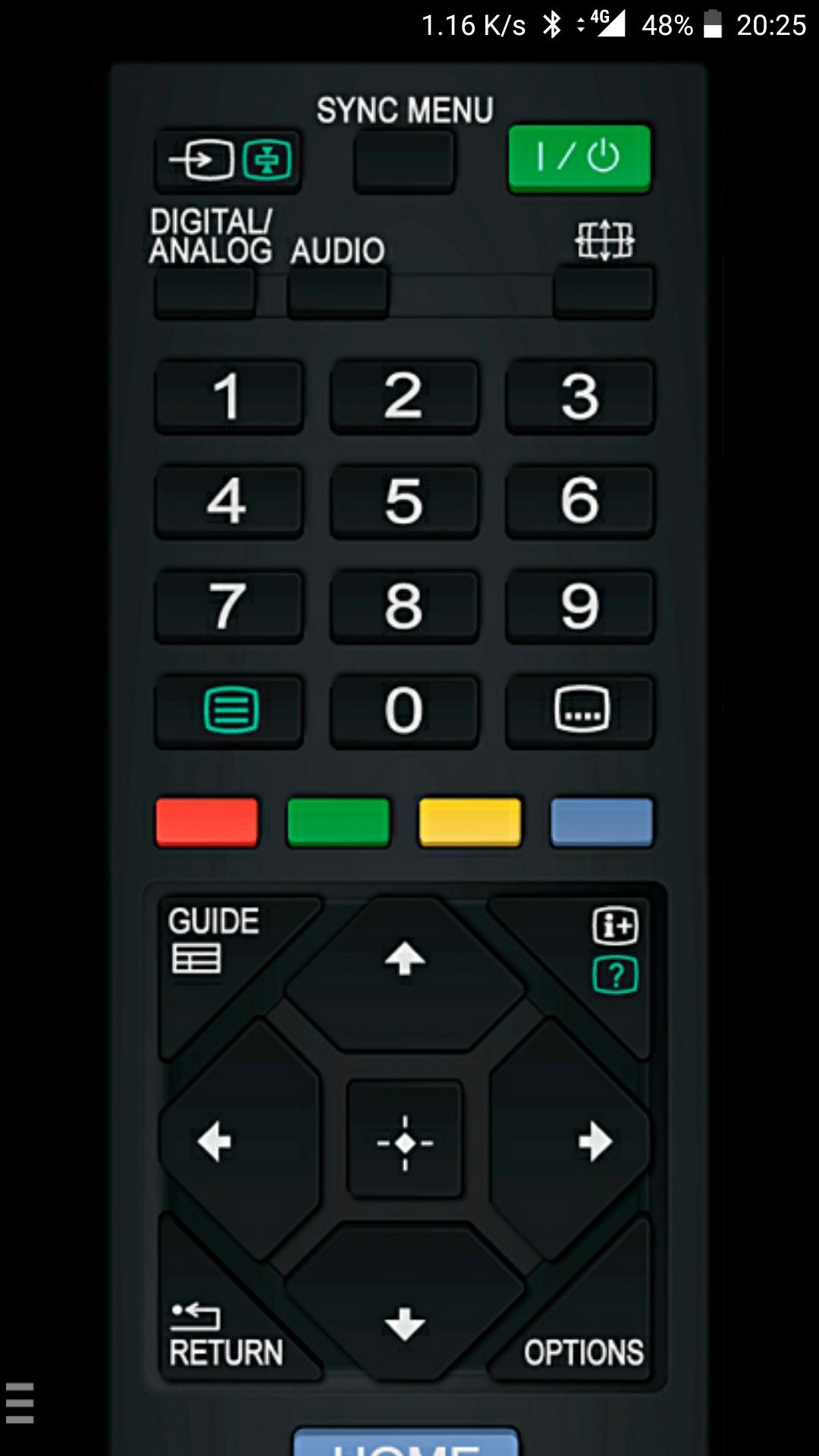 اسکرین شات 6 برنامه TV Remote for Sony TV