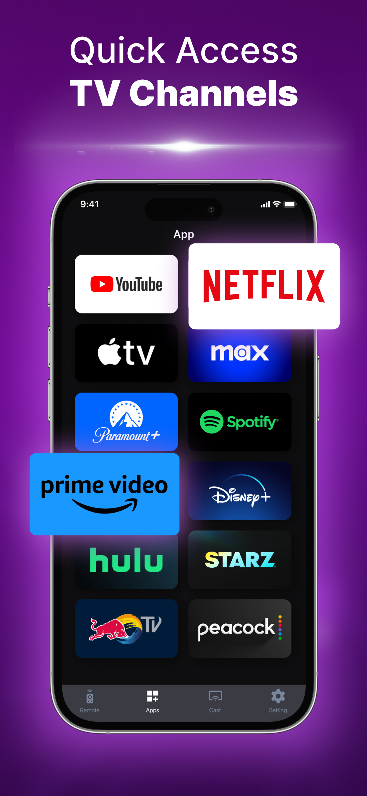 اسکرین شات 2 برنامه TV Remote - Universal Control