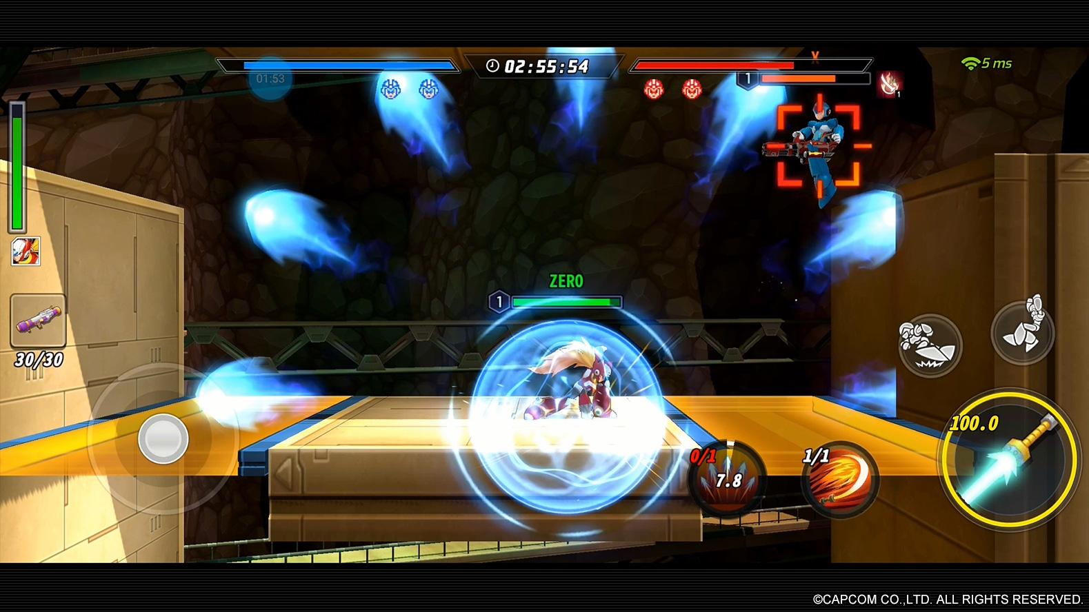 اسکرین شات 3 بازی MEGA MAN X DiVE