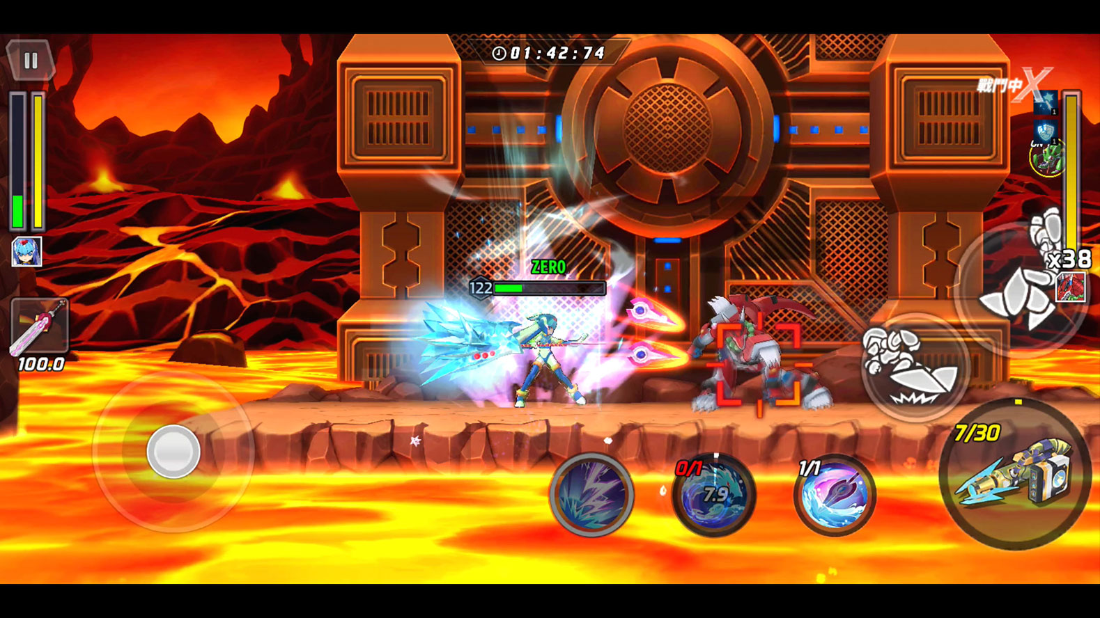اسکرین شات 2 بازی MEGA MAN X DiVE