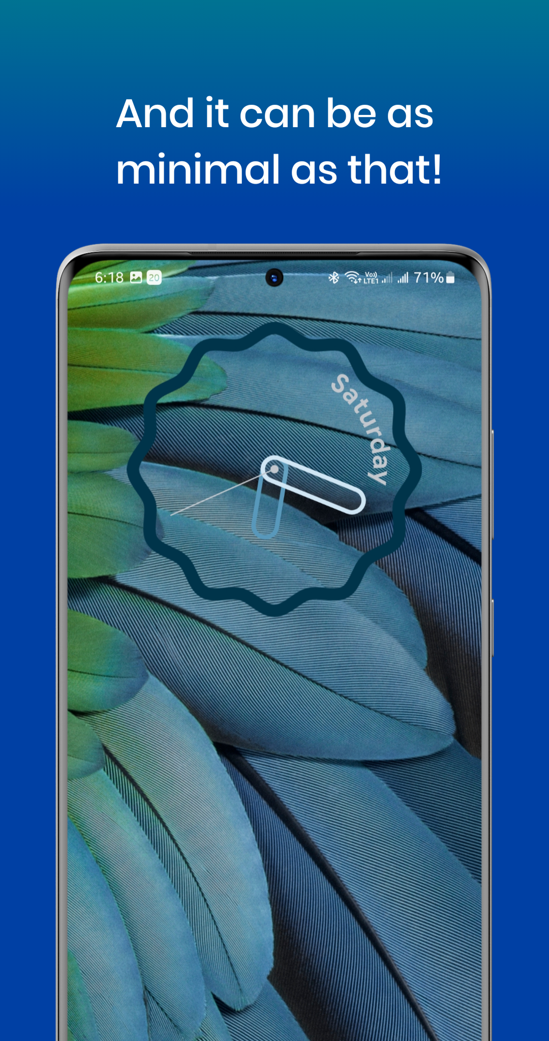 اسکرین شات 2 برنامه Pixel Clock Widgets & Themes