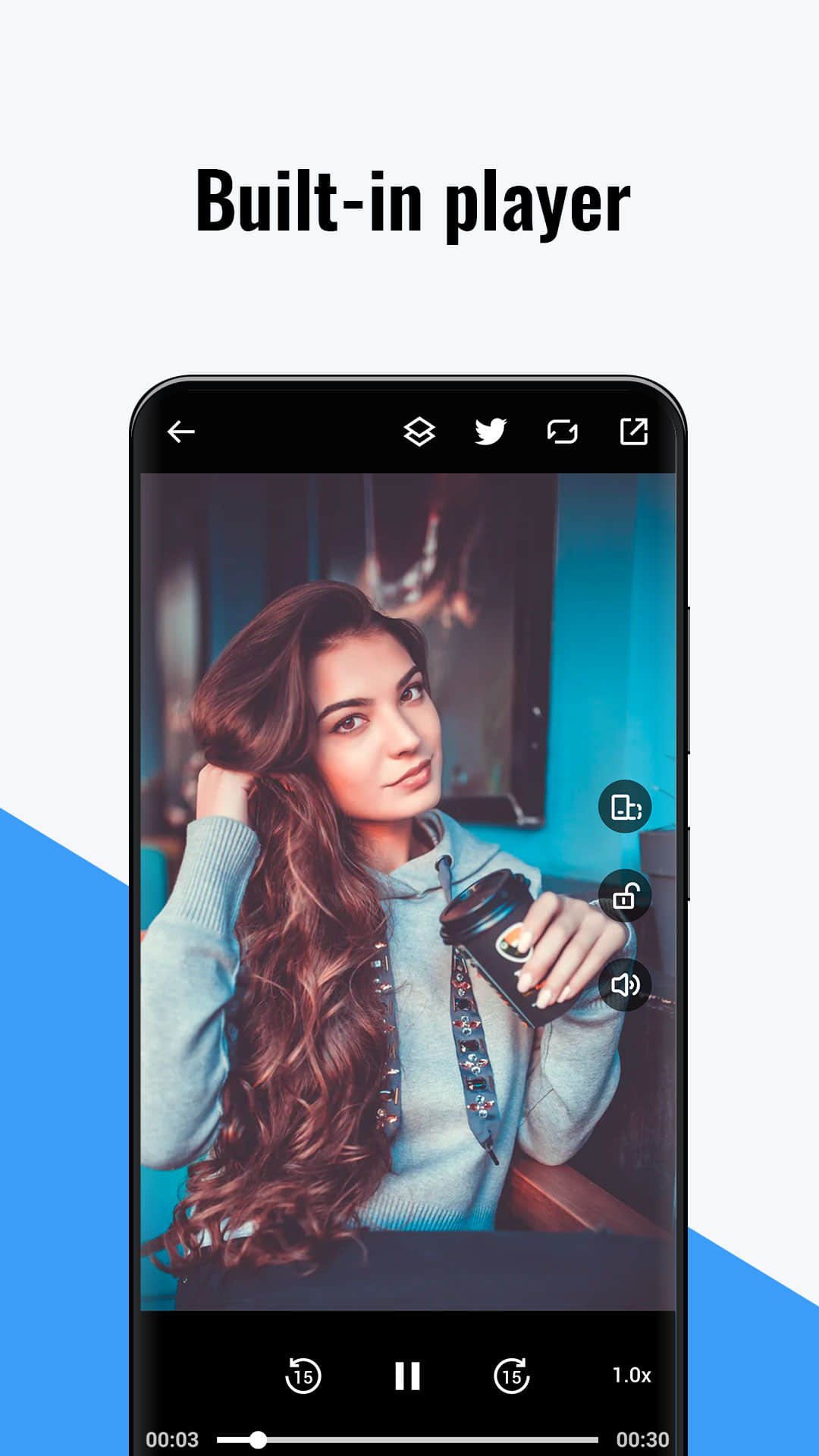 اسکرین شات 3 برنامه X Saver:Download Twitter Video