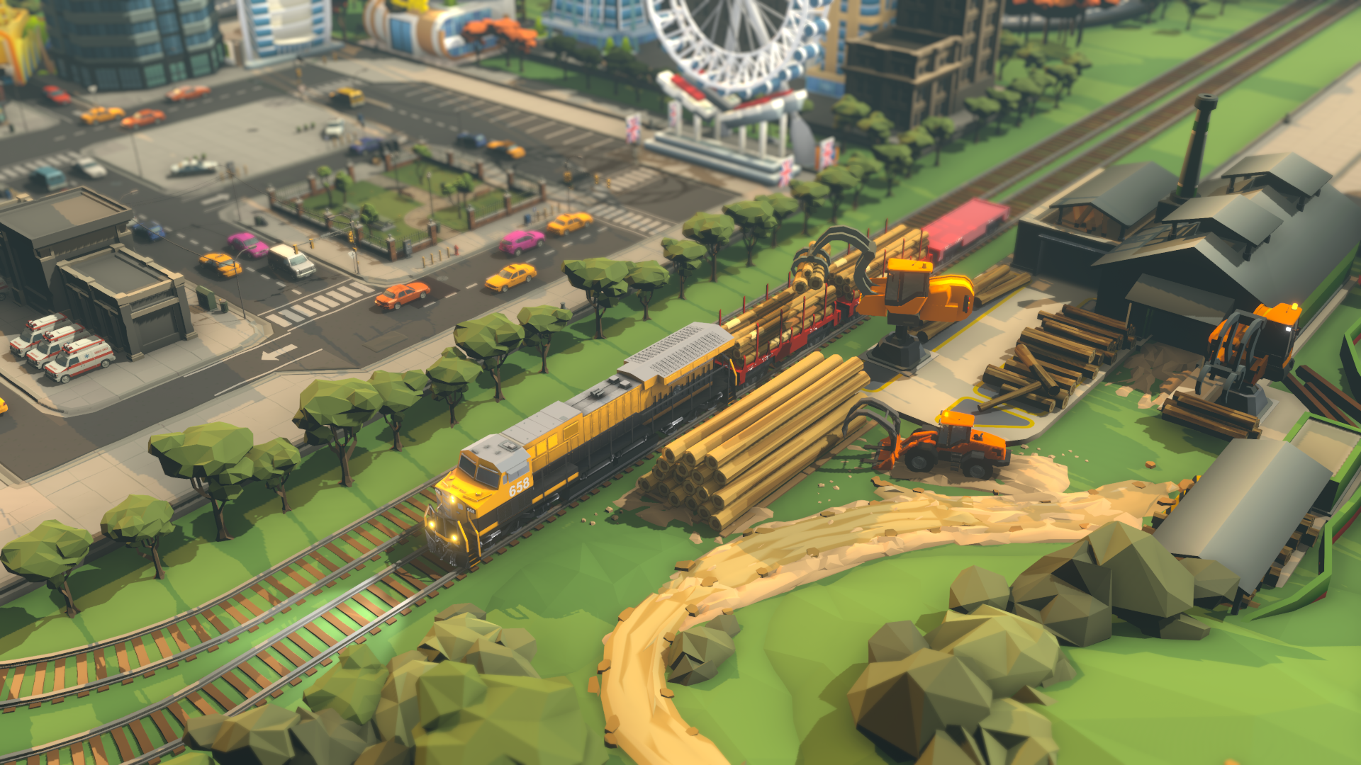 اسکرین شات 3 بازی Transport Tycoon Empire: City