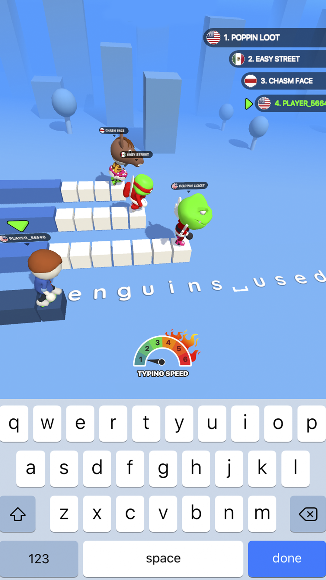 اسکرین شات 1 بازی Type Sprint: Typing Games