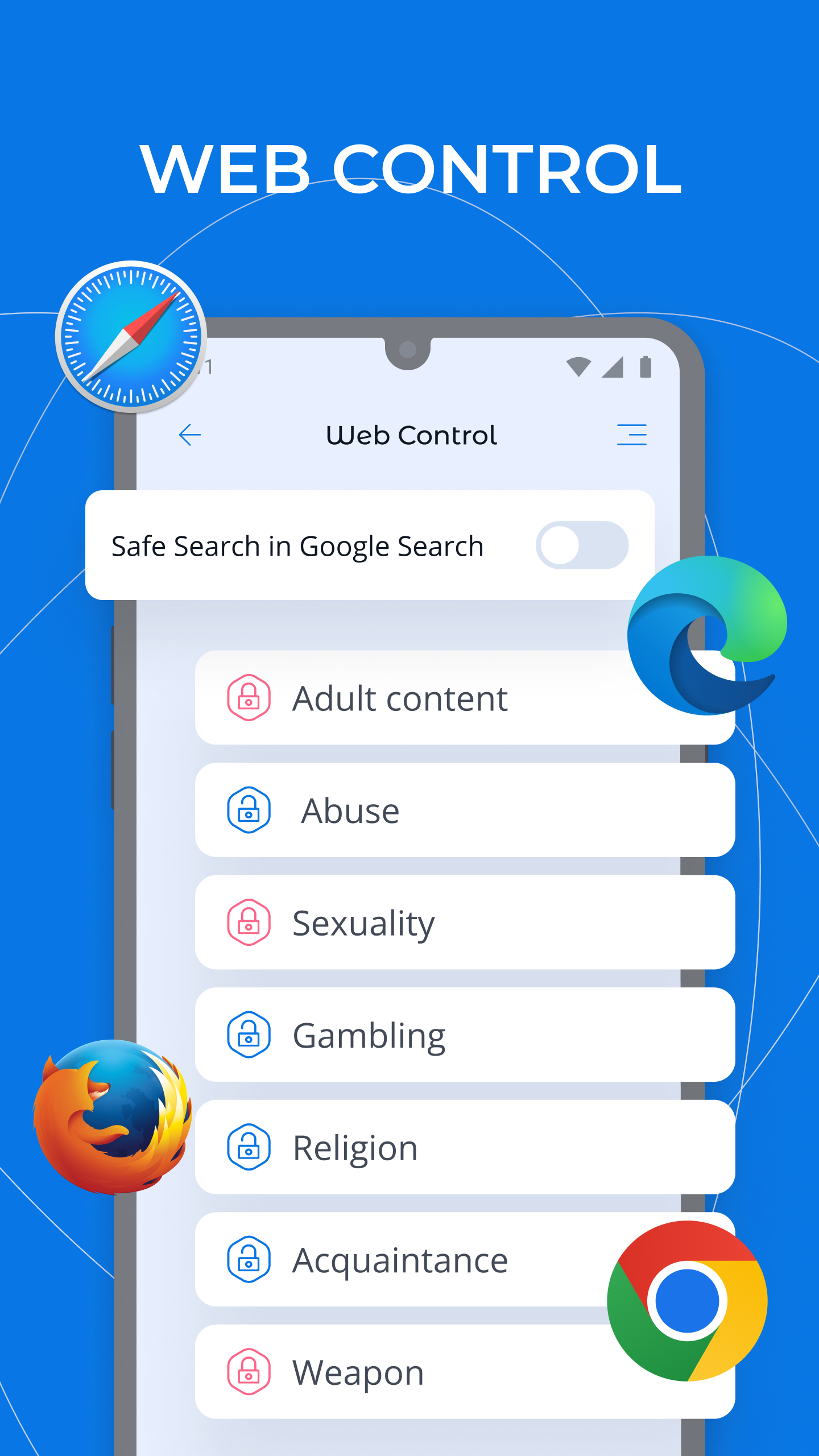 اسکرین شات 4 برنامه Parental Control - Kroha