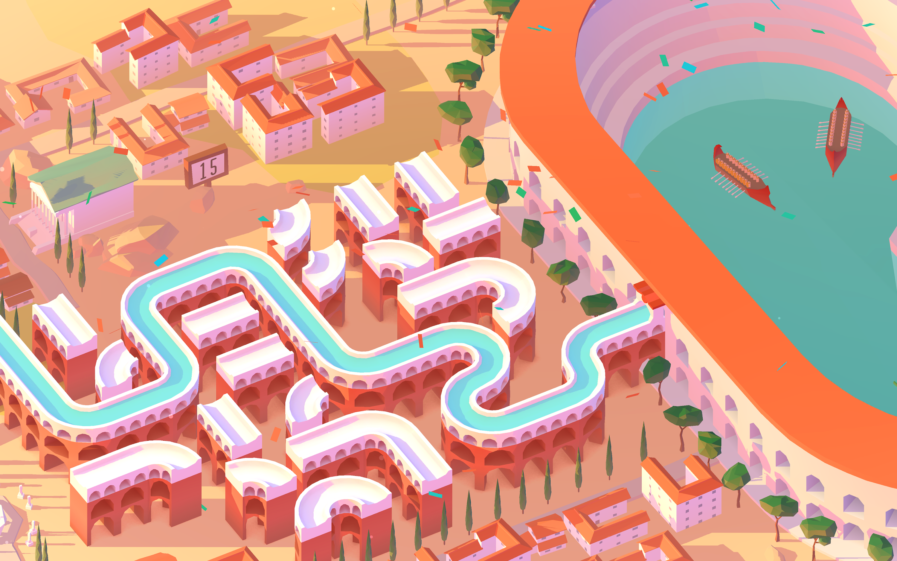 اسکرین شات 3 بازی Aquavias – Water Flow Puzzle