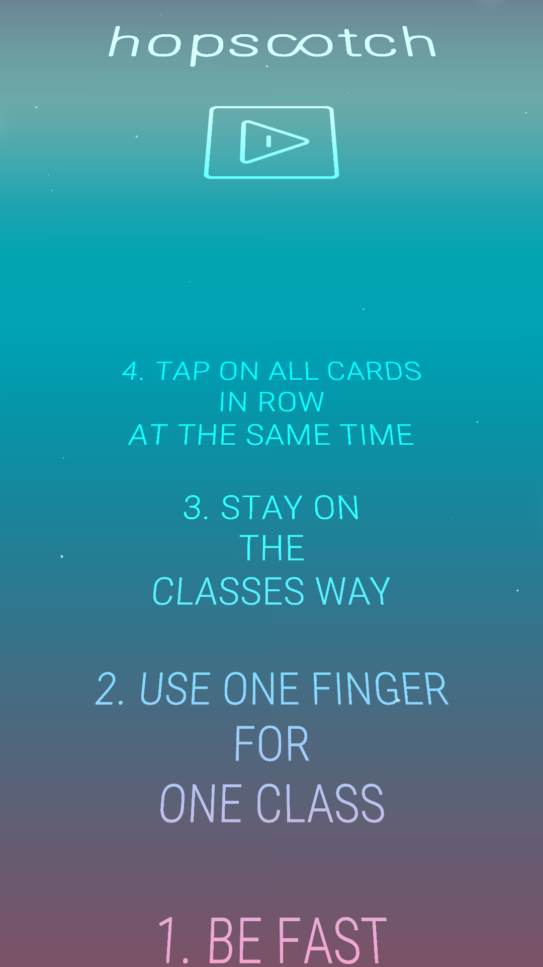 اسکرین شات 5 بازی Hopscotch – Action Tap Game
