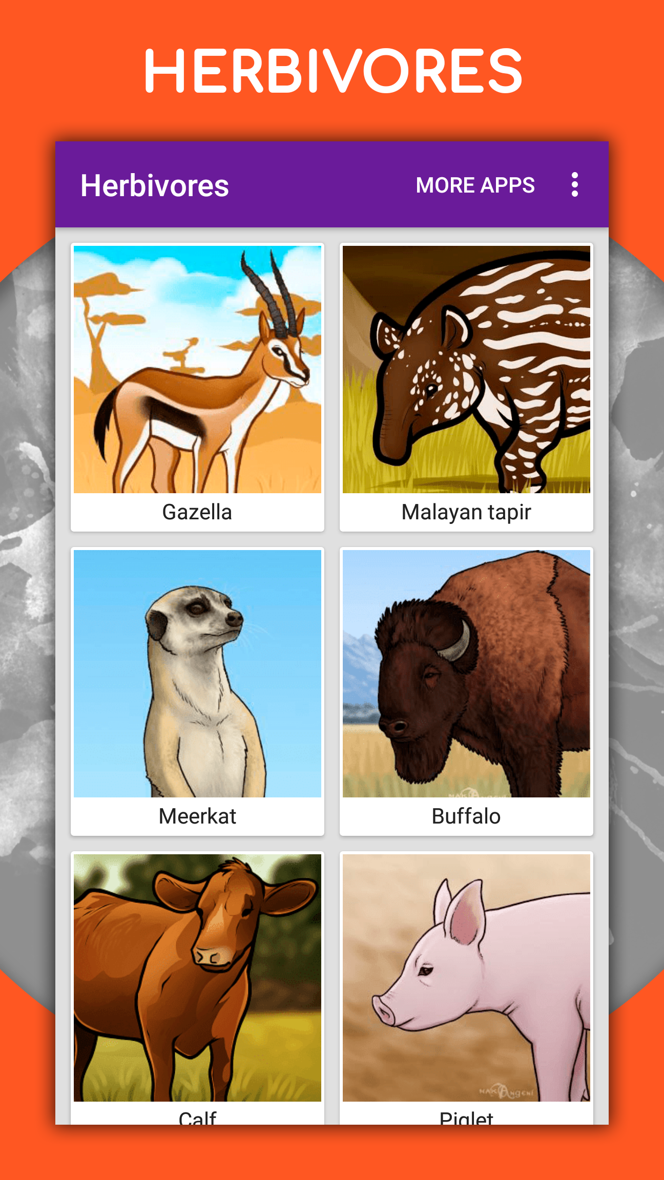 اسکرین شات 3 برنامه How to draw animals by steps