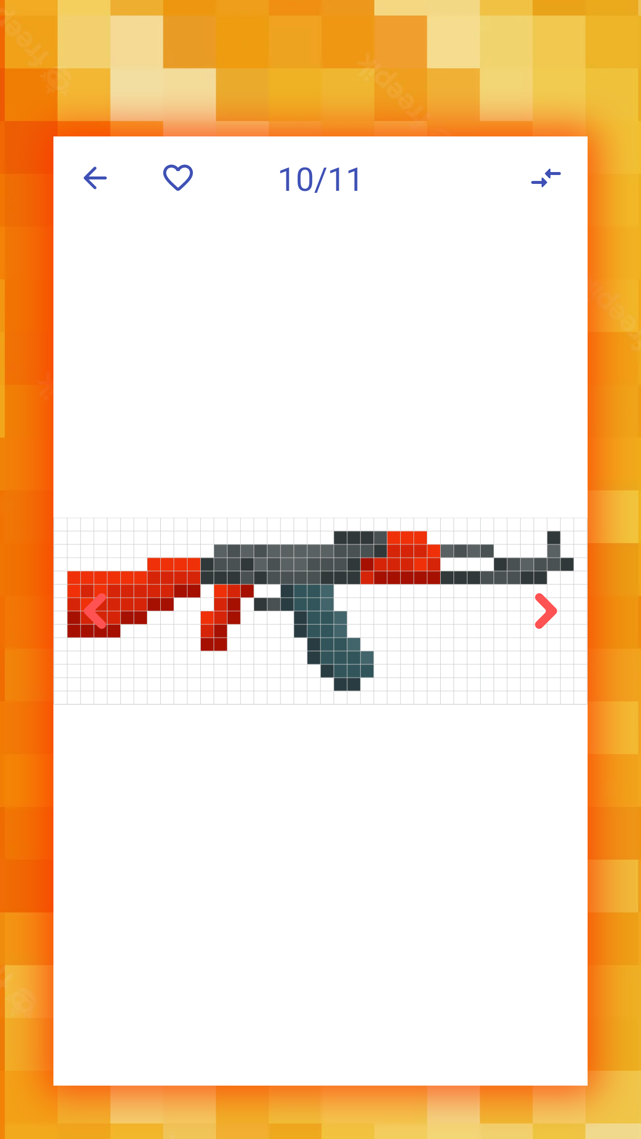 اسکرین شات 3 برنامه How to draw pixel weapons