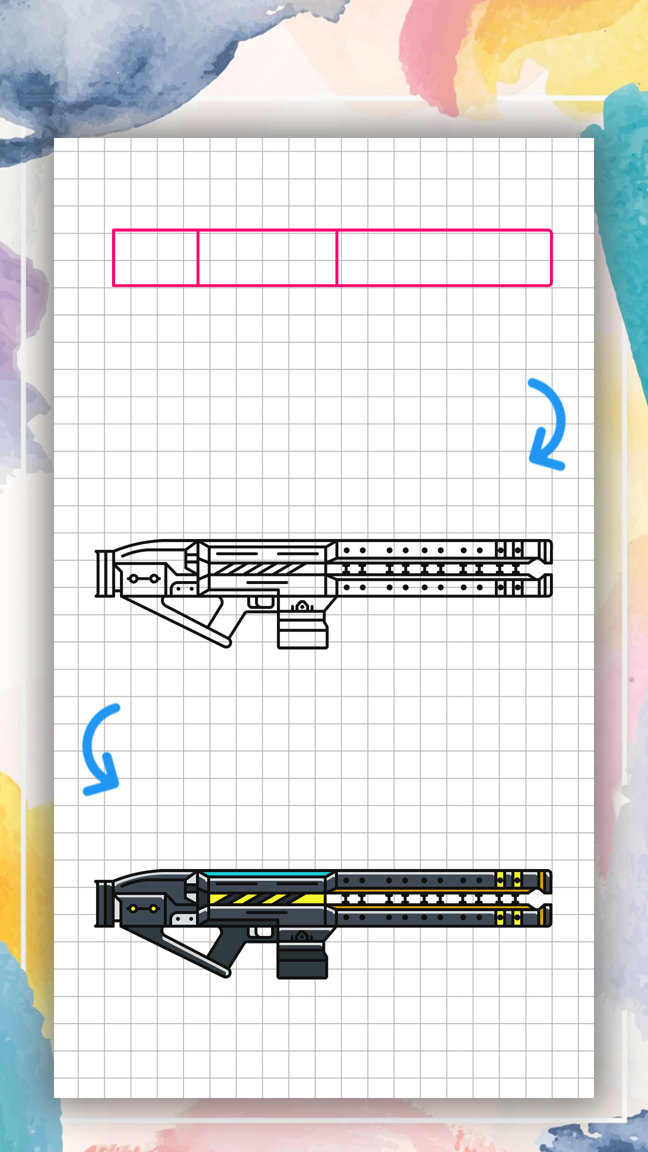 اسکرین شات 7 برنامه How to draw - learn to draw
