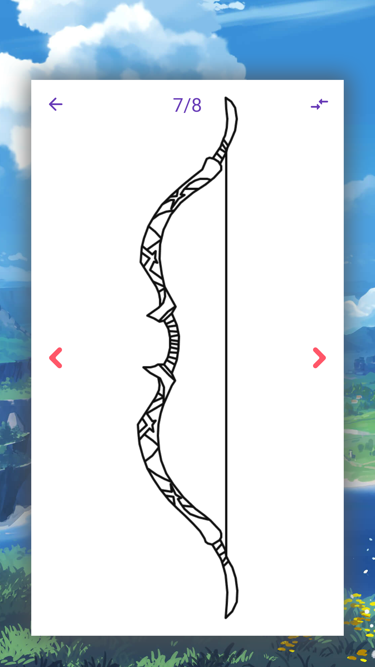 اسکرین شات 3 برنامه How to draw genshin weapons
