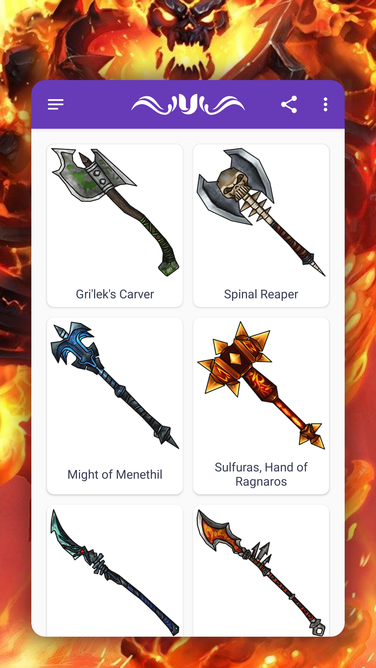 اسکرین شات 4 برنامه How to draw fantasy weapons