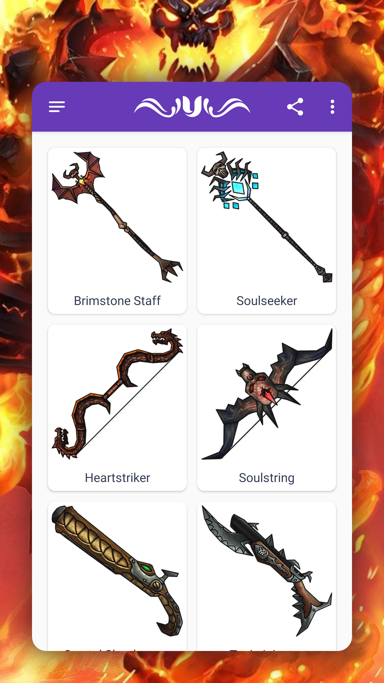 اسکرین شات 5 برنامه How to draw fantasy weapons