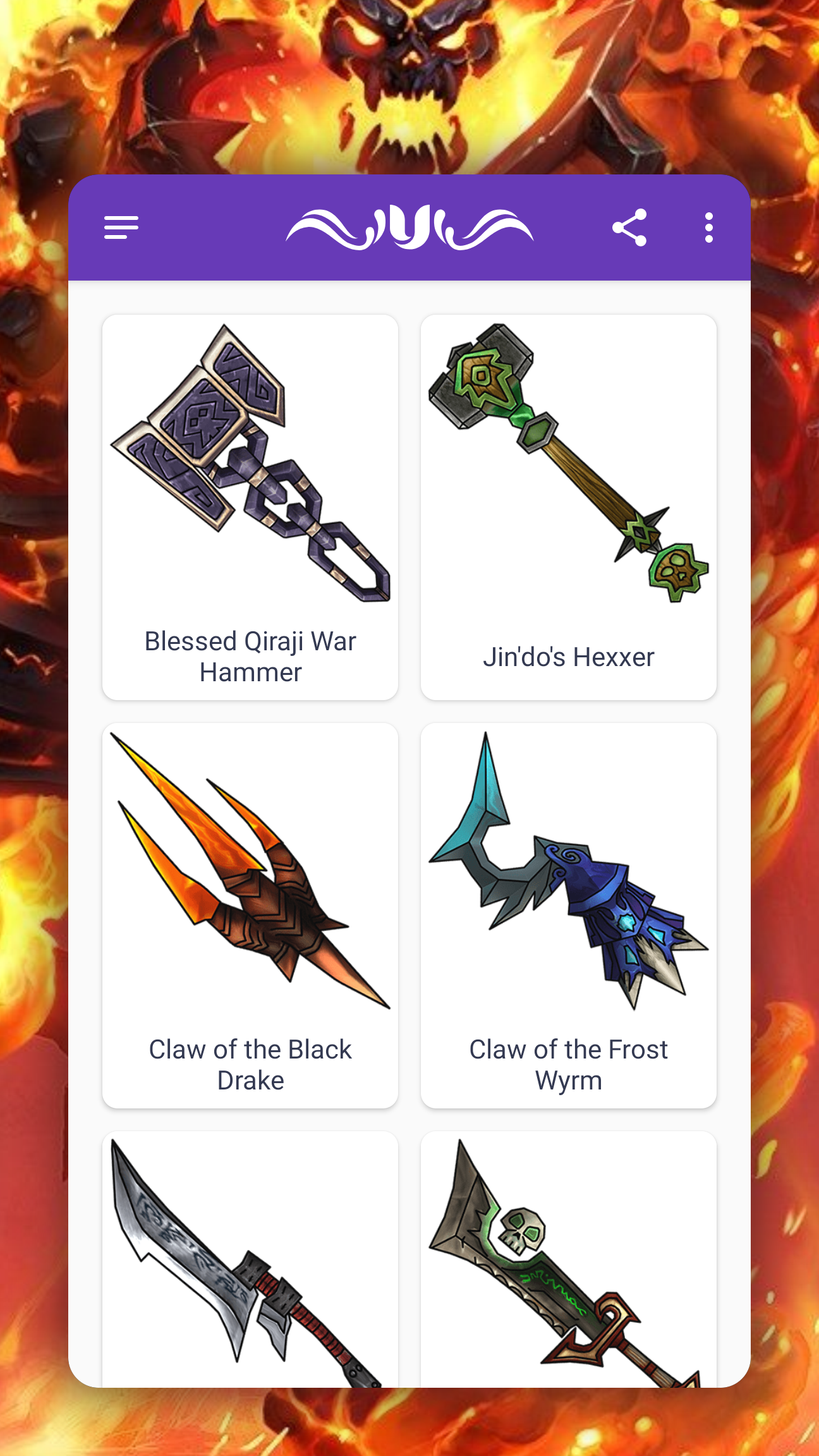 اسکرین شات 3 برنامه How to draw fantasy weapons