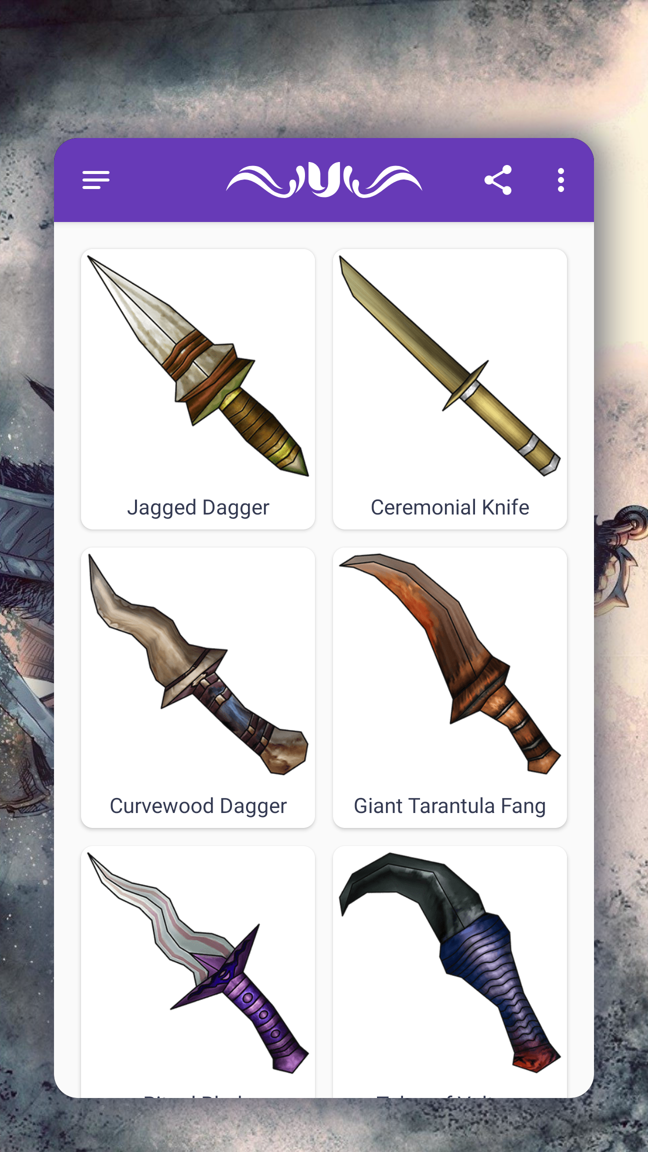 اسکرین شات 3 برنامه How to draw weapons. Daggers