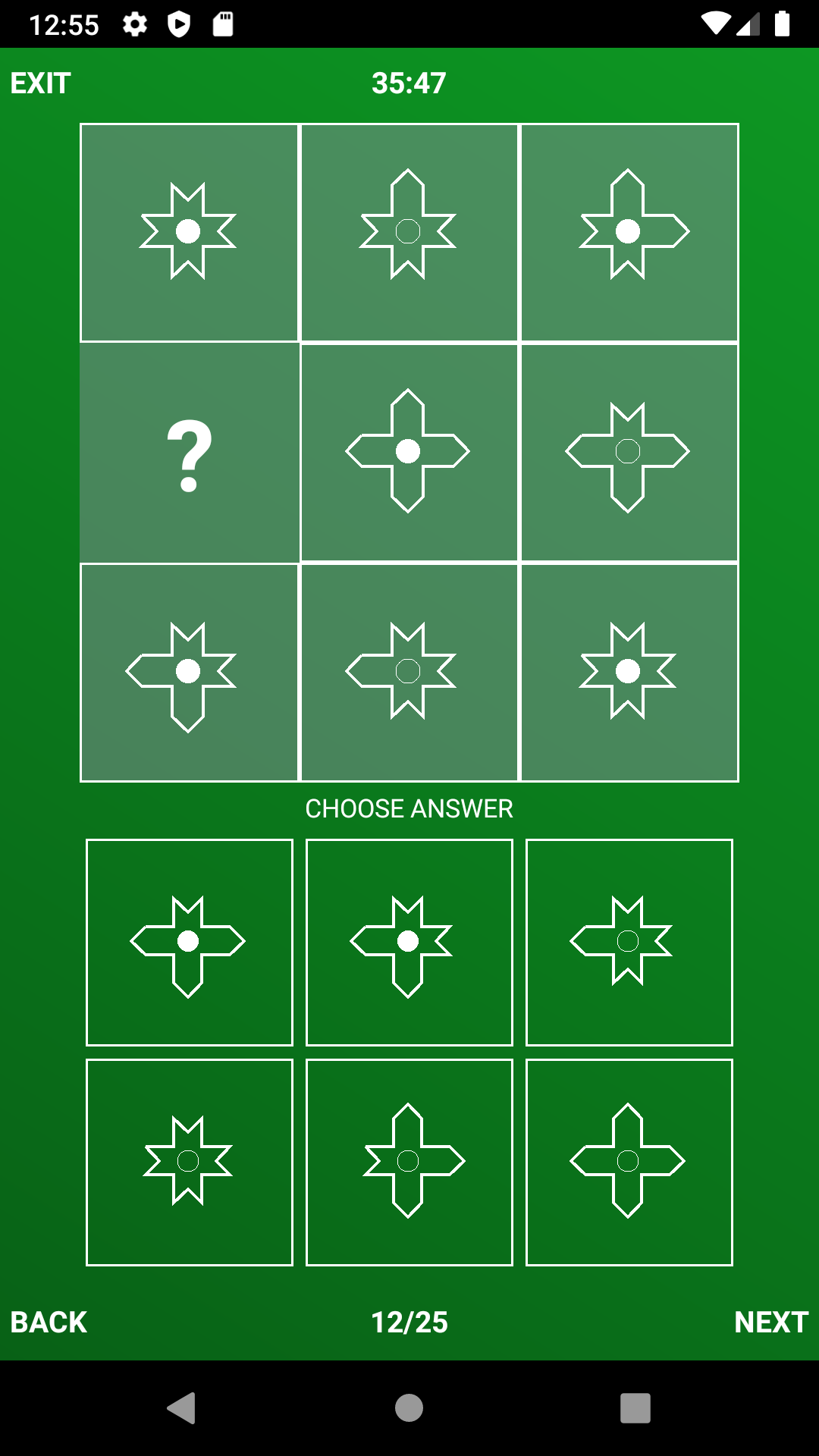 اسکرین شات 3 برنامه IQ Test