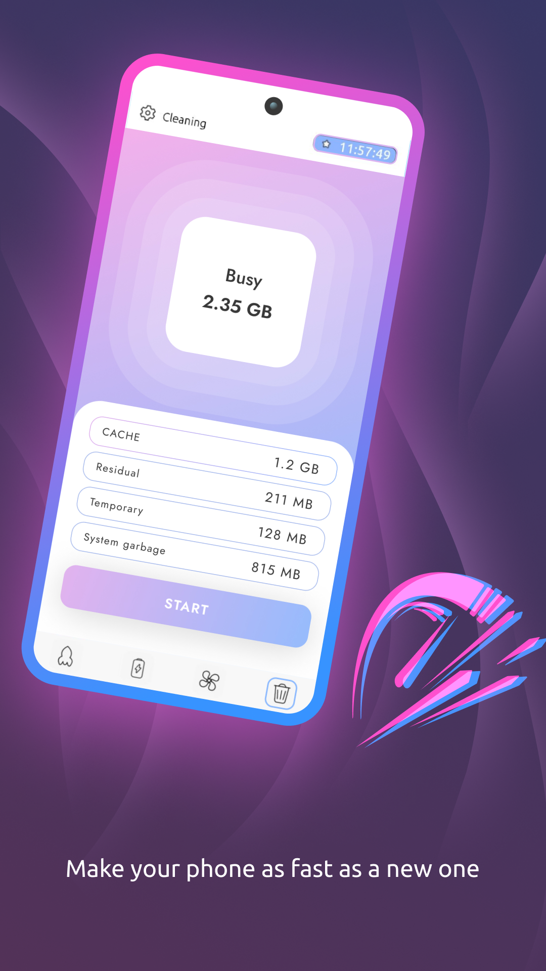 اسکرین شات 2 برنامه Ultra Junk Cleaner