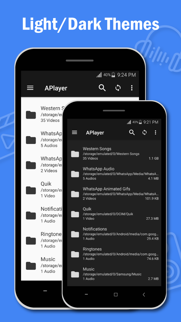 اسکرین شات 1 برنامه Full HD Video Player