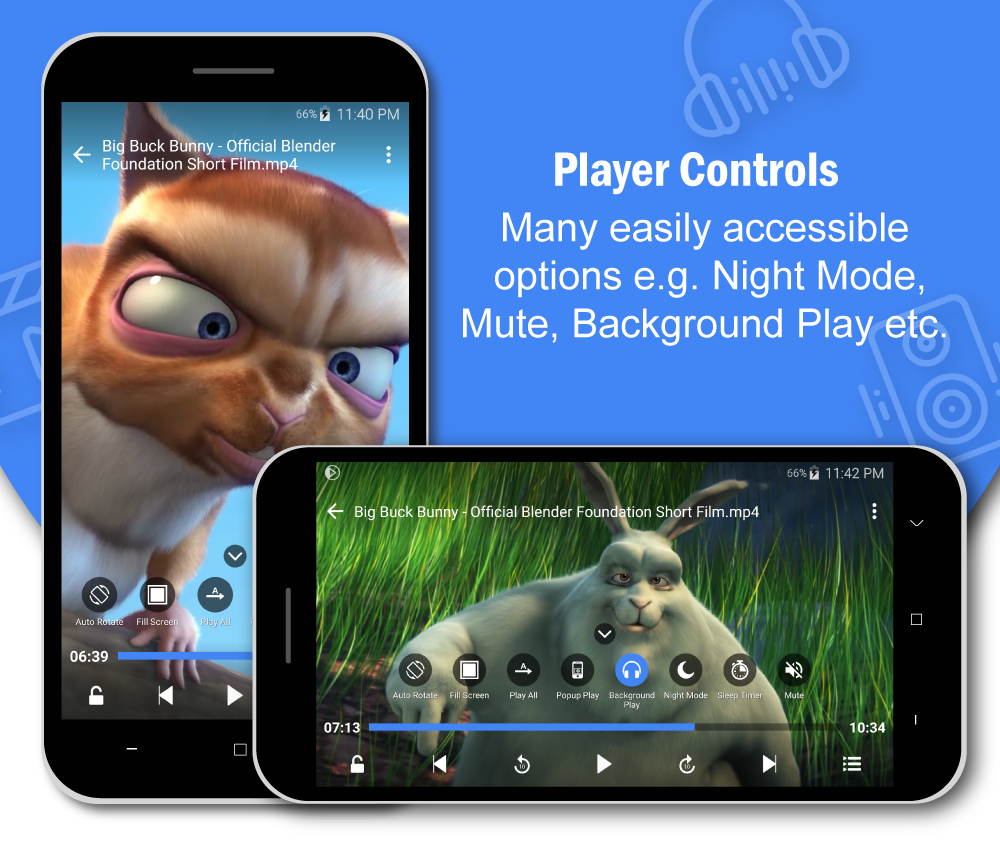 اسکرین شات 2 برنامه Full HD Video Player