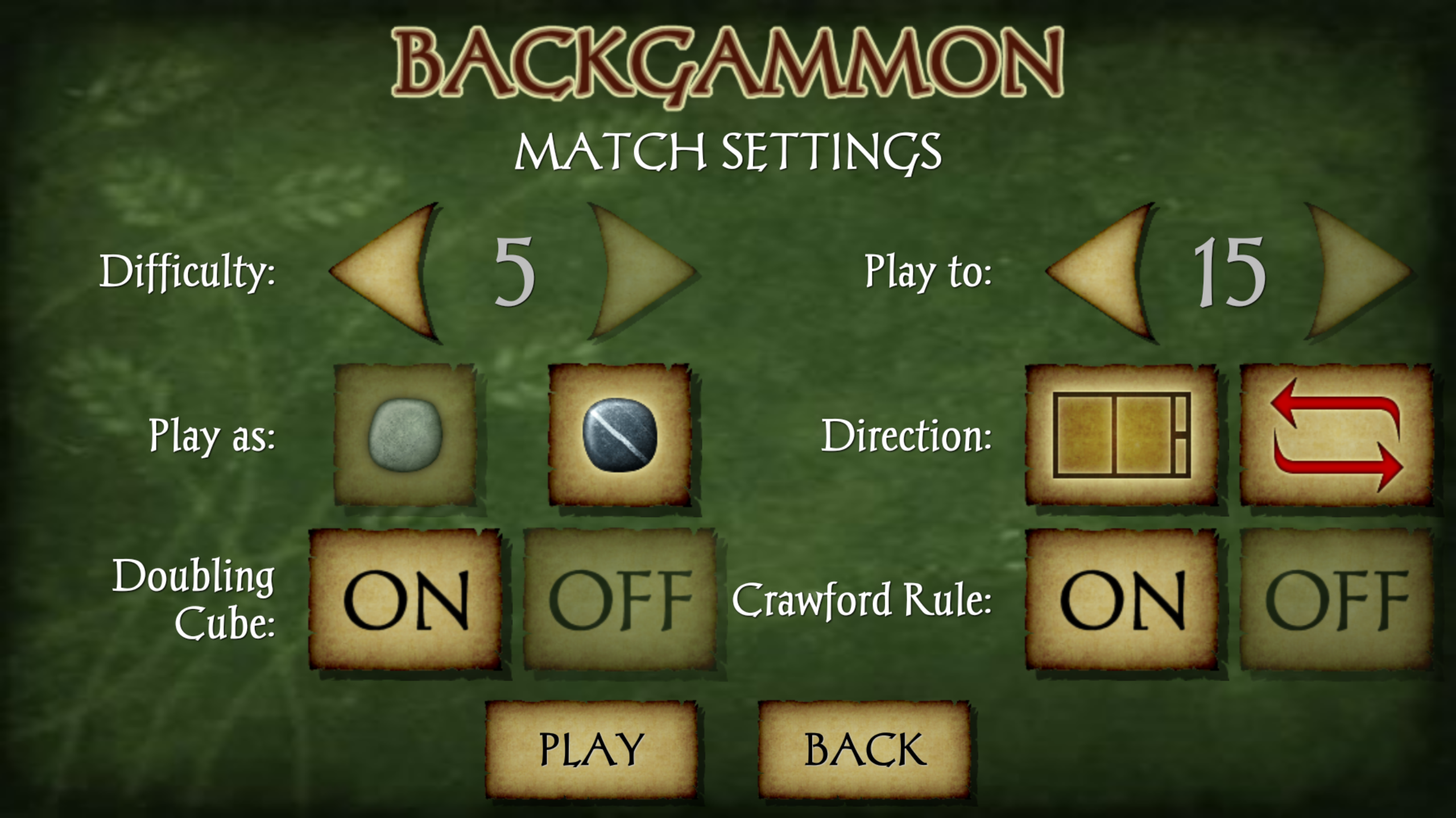 اسکرین شات 4 بازی Backgammon