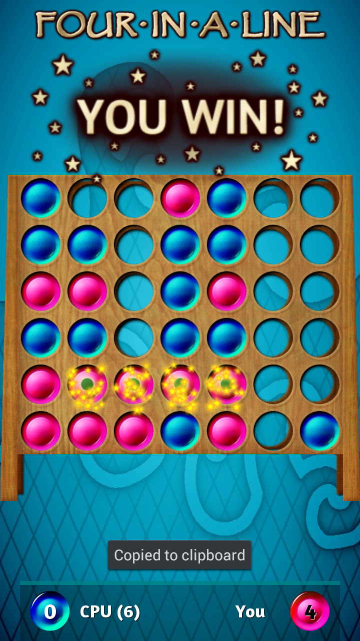 اسکرین شات 4 بازی Four In A Line