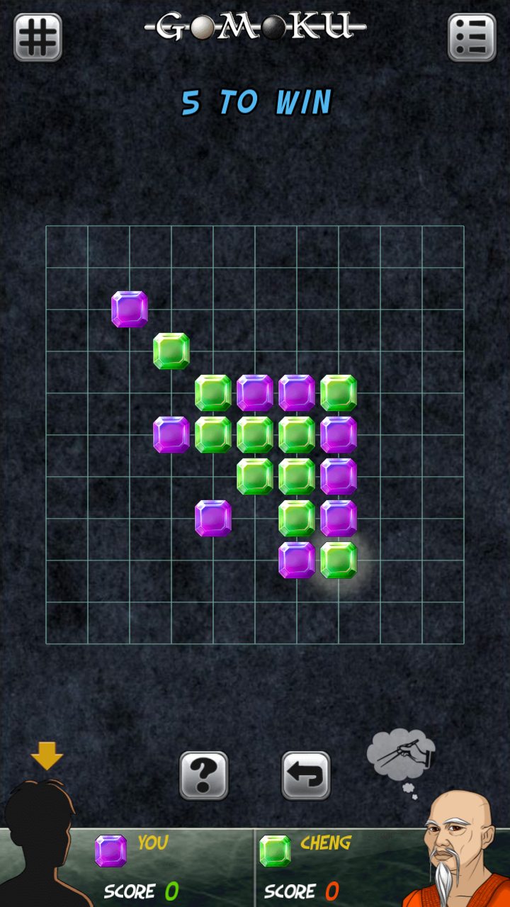 اسکرین شات 1 بازی Gomoku
