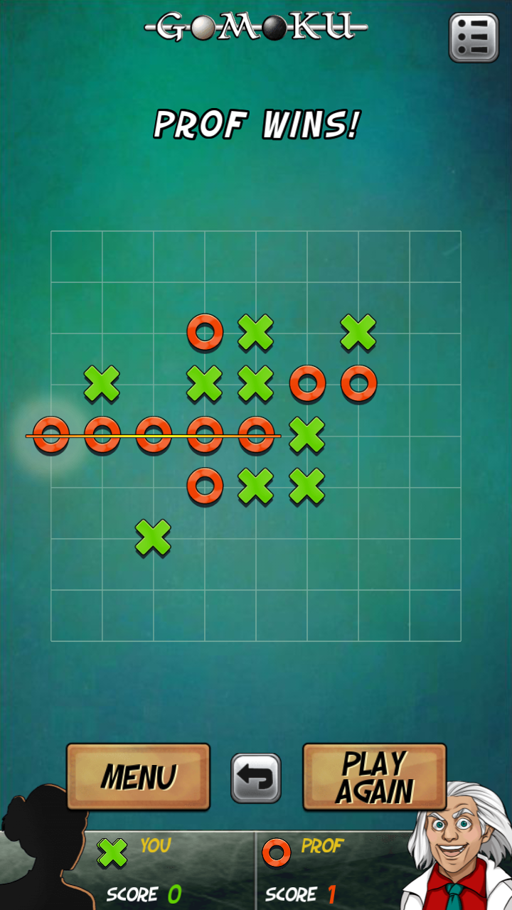 اسکرین شات 3 بازی Gomoku