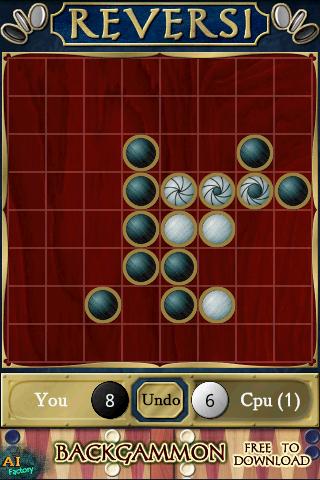 اسکرین شات 2 بازی Reversi