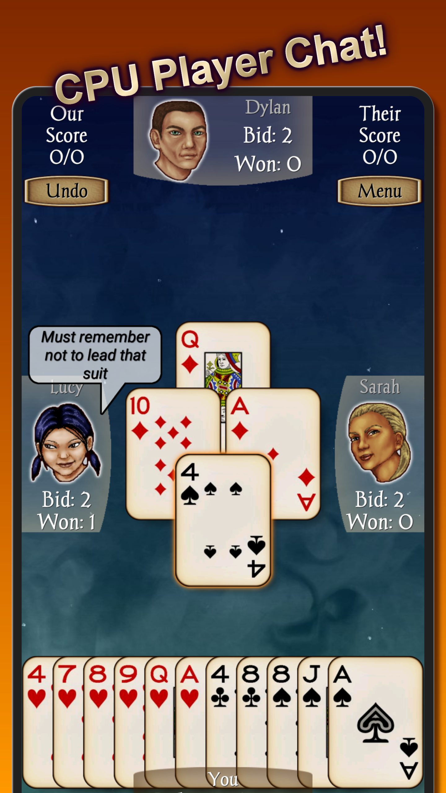 اسکرین شات 2 بازی Spades