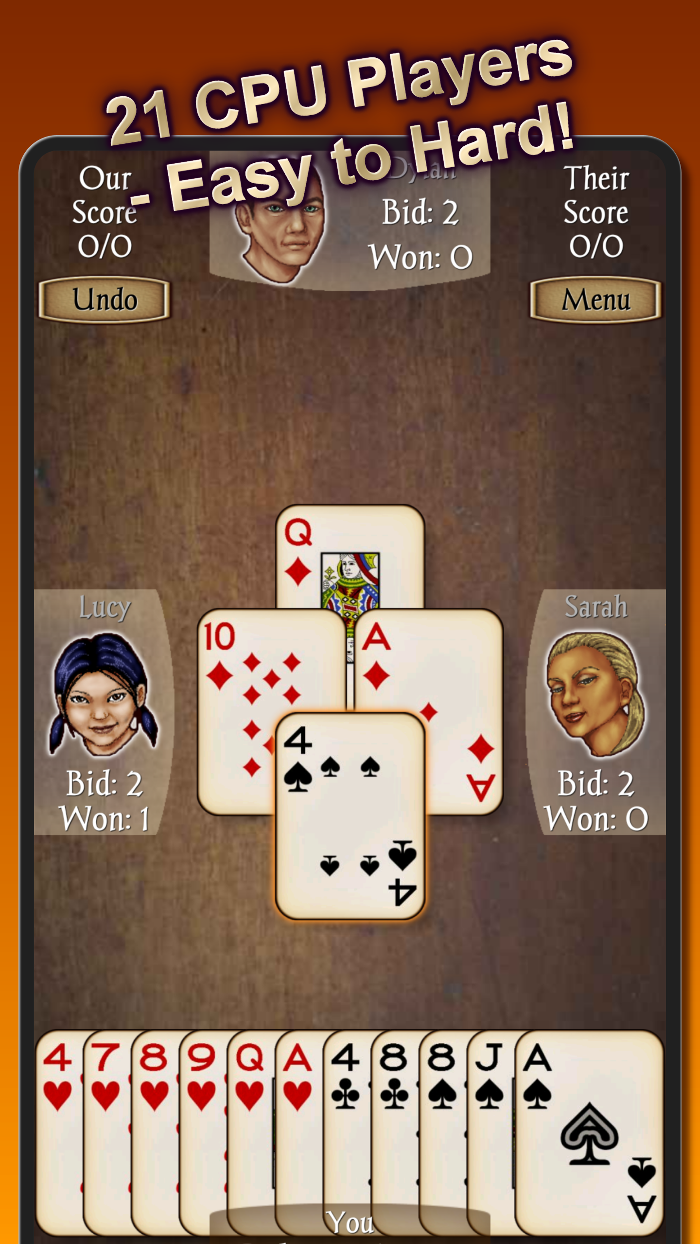 اسکرین شات 4 بازی Spades